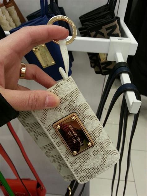 michael kors id wallet keychain.